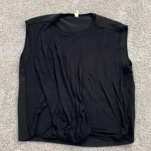 Anthropologie Black Sleeveless Tank